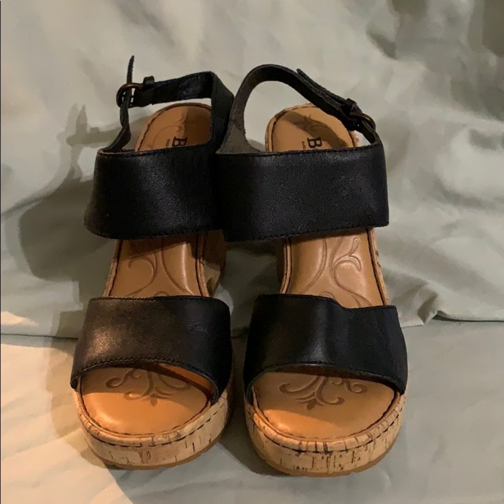 Born Hand Crafted Footwear Wedge Heals